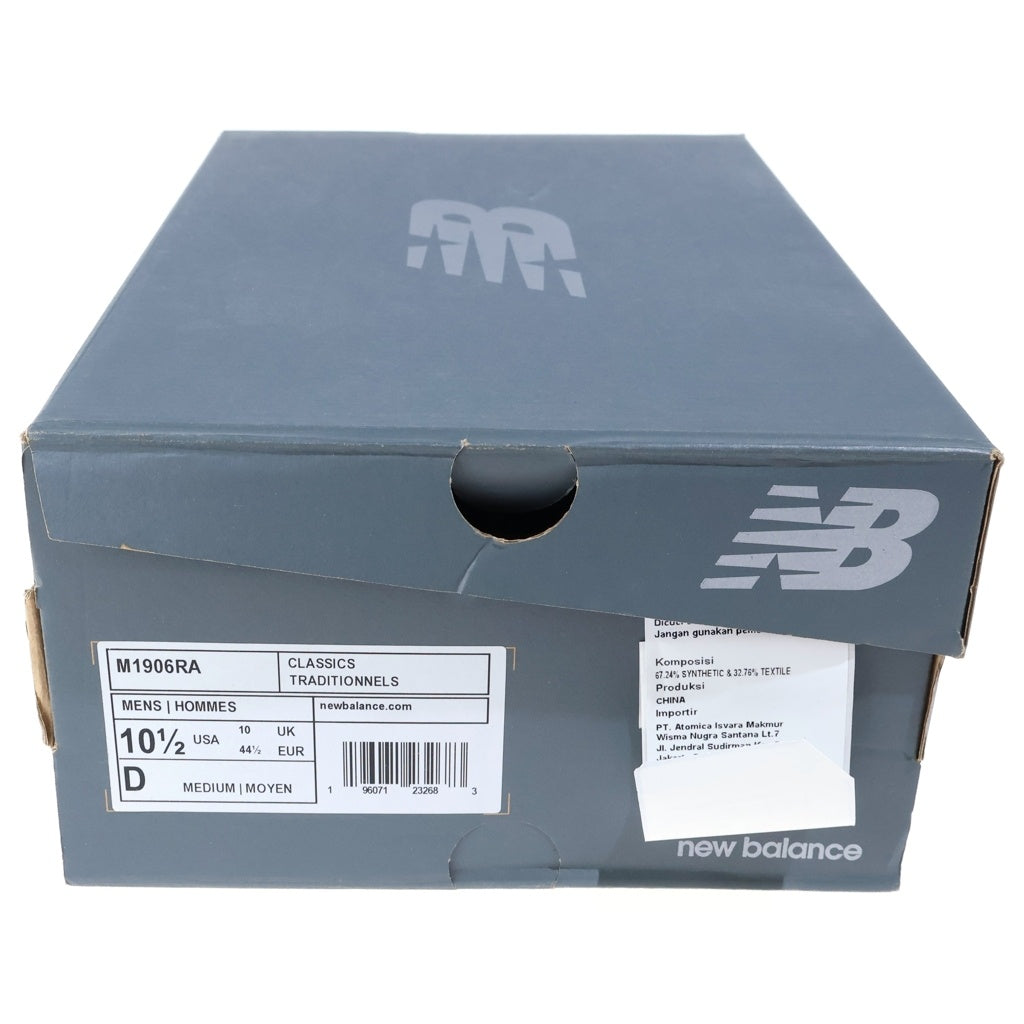 New Balance(ニューバランス) メッシュ ローカットスニーカー ホワイト/シルバー US10.5/28.5cm M1906RA