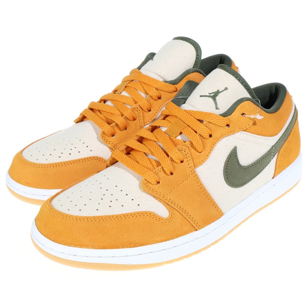 NIKE(ナイキ) AIR JORDAN 1 LOW LIGHT CURRY エアジョーダン1 ライトカリー ローカットスニーカー ホワイト/オレンジ US10/28cm DH6931-102