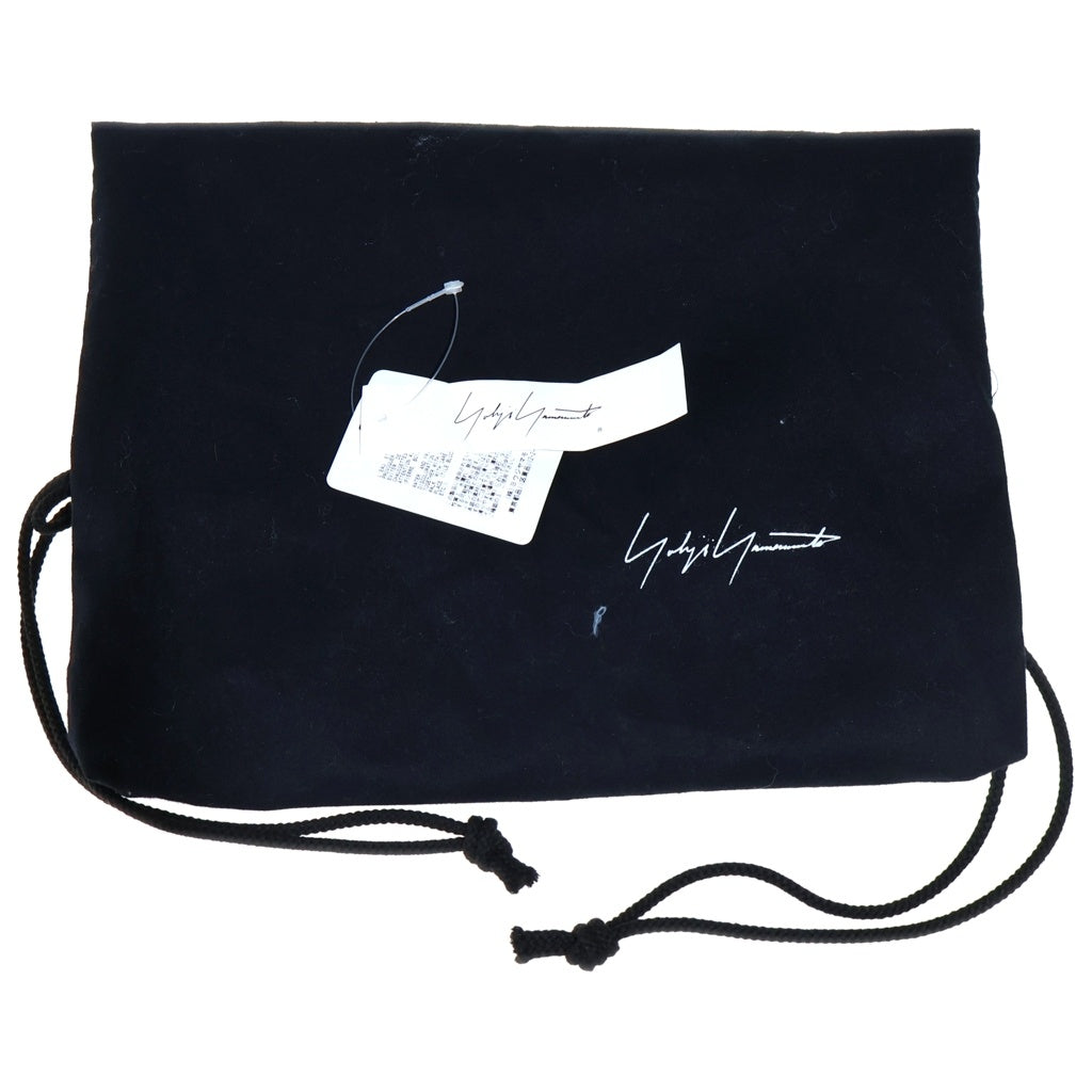 Yohji Yamamoto(ヨウジヤマモト) PUレザーサンダル 雪駄 ブラック FP-03-961-1-4 レディース