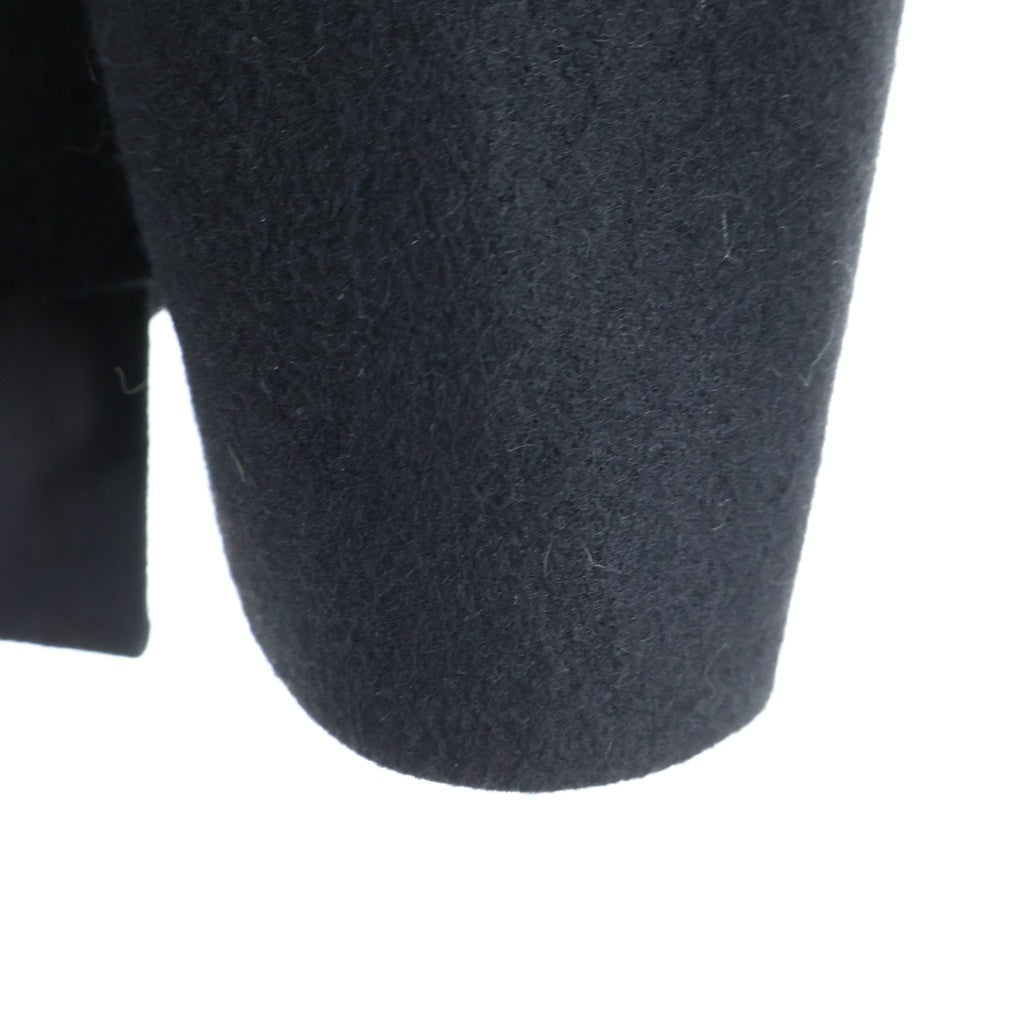 YOHJI YAMAMOTO REGULATION(ヨウジヤマモト レギュレーション) ポリエステル アシンメトリー フルジップ トラックジャケット ロングドレス ワンピース ブラック レディース FB-D51-901