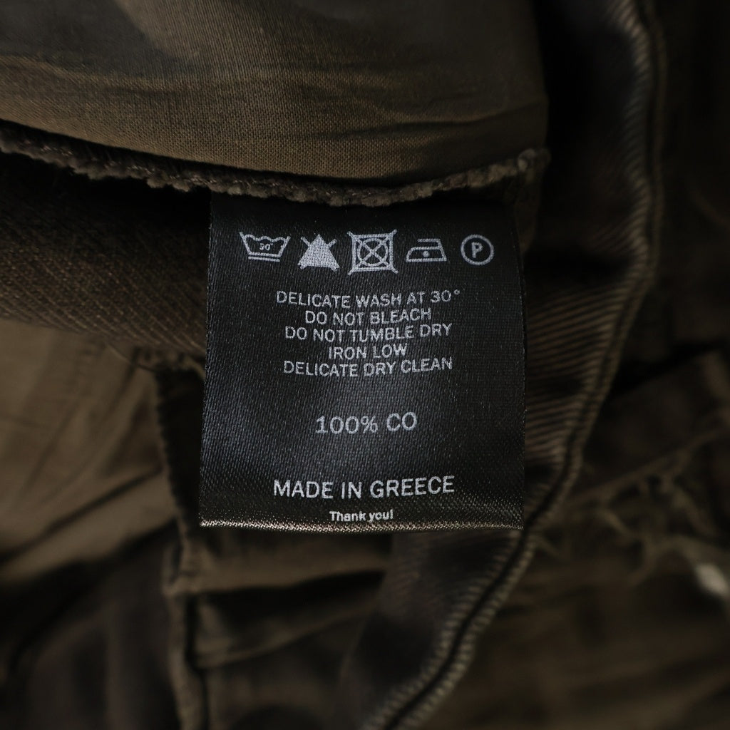 NO BRAND(ノーブランド) OTTOLINGER オットリンガー ワイドカーゴ トラウザーパンツ カットオフ ブラウン
