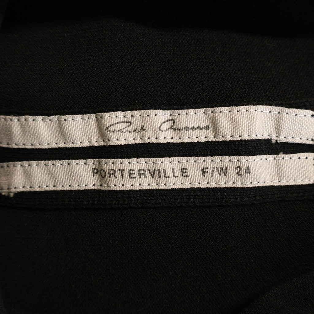 Rick Owens(リックオウエンス) 24AW カットアウトデザイン ケープスリーブ ニットセーター ブラック レディース RP02D3611-VI