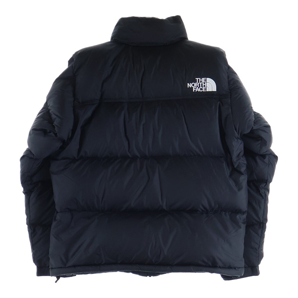 THE NORTH FACE(ザノースフェイス) NUPTSE JACKET ヌプシ ロゴエンブロイダリー ジップアップ ダウンジャケット ブラック ND92335