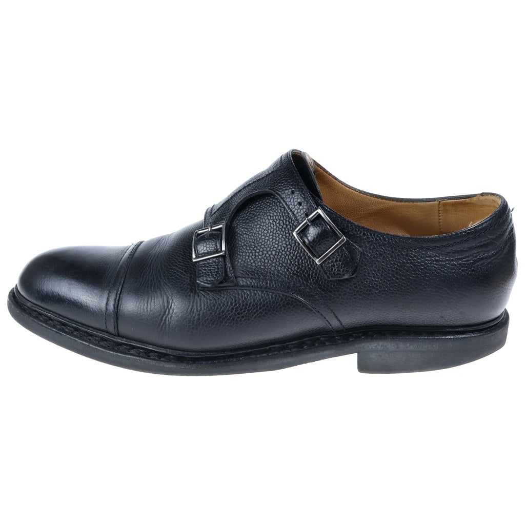 PARABOOT(パラブーツ) POE ポー ダブルモンクストラップ レザー ドレスシューズ ブラック