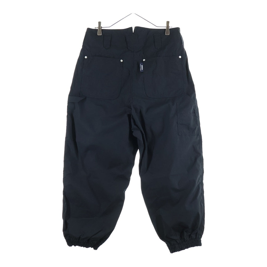 COMME des GARCONS HOMME(コムデギャルソンオム) 25SS コットンエステルウェザー ワークパンツ ブラック HO-P026 AD2024