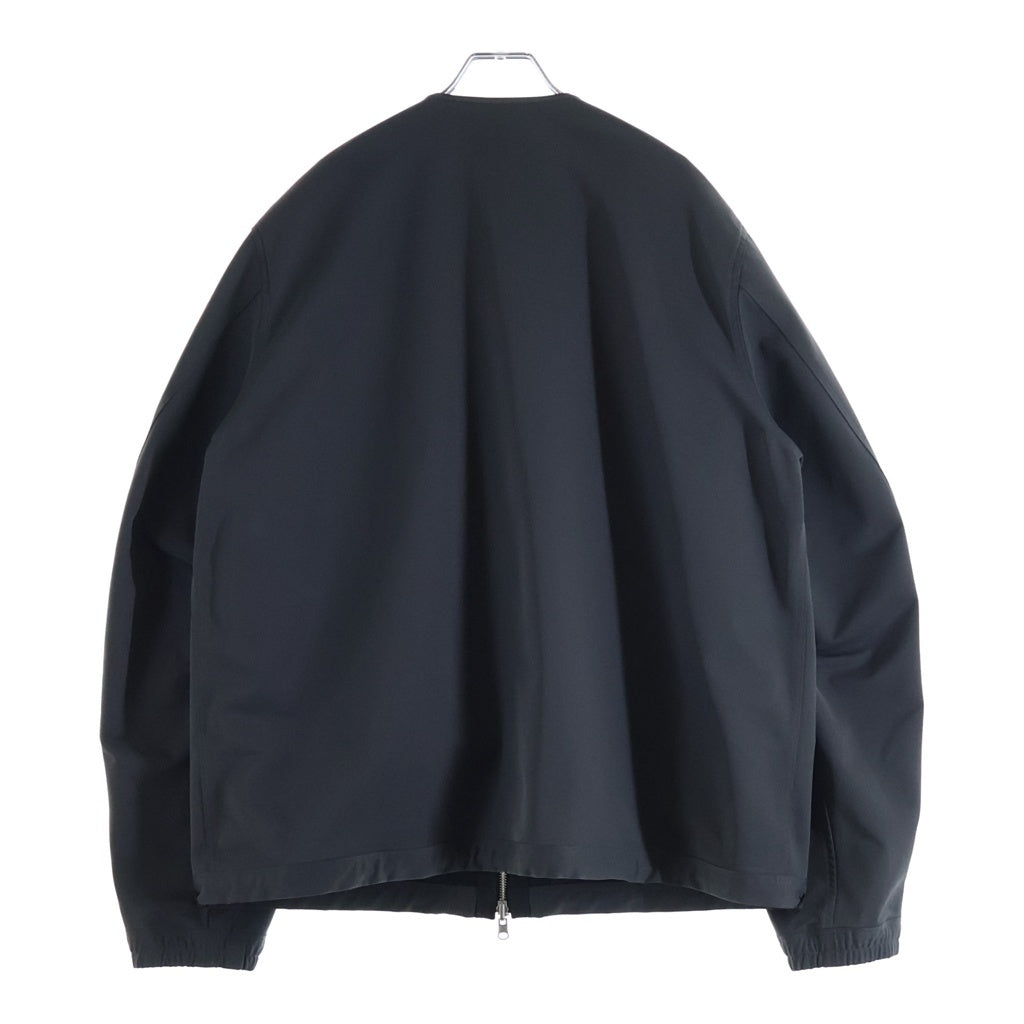 meanswhile(ミーンズワイル) Solotex Reversible 4Way JKT ソロテックス マルチポケット ノーカラー ジップアップ ジャケット グレー MW-JKT20104