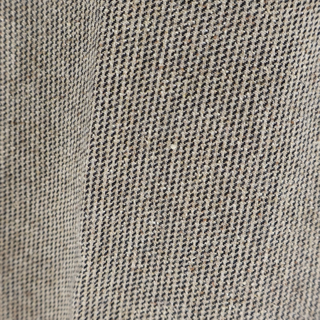 Sasquatchfabrix.(サスクワッチファブリックス) 12AW EDWARD LAPEL JKT エドワード ラペル ジャケット ベロア切り替え スラックスロングパンツ セットアップスーツ ベージュ 12AW-JKL-001