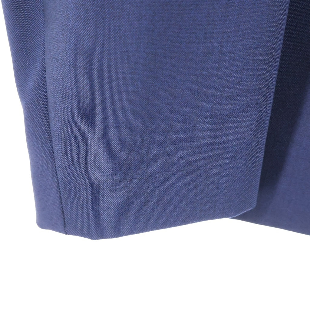 Maison Margiela(メゾンマルジェラ) 20AW NO COLLAR JACKET ノーカラー テーラードジャケット ウール スラックスロングパンツ セットアップスーツ ネイビー S50BN0370 S44330