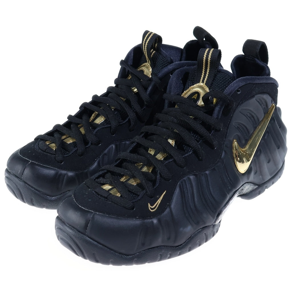 NIKE(ナイキ) AIR FOAMPOSITE PRO エアフォーム ポジット プロ ハイカットスニーカー ブラック US9/27cm 624041-009