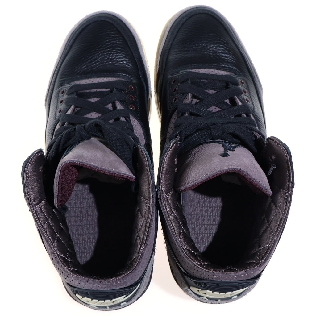 NIKE(ナイキ) ×A Ma Maniere WMNS AIR JORDAN 3 RETRO OG SP アママニエール ウィメンズ エアジョーダン3 ハイカットスニーカー ブラック US11/28cm FZ4811-001