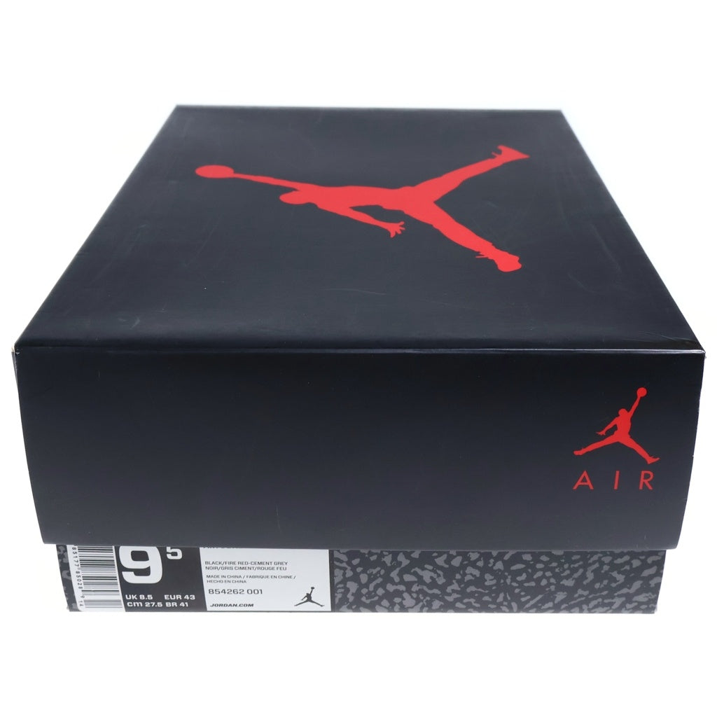 NIKE(ナイキ) AIR JORDAN 3 RETRO OG BLACK CEMENT エアジョーダン3 レトロ ブラックセメント ハイカットスニーカー ブラック US9.5/27.5cm 854262-001