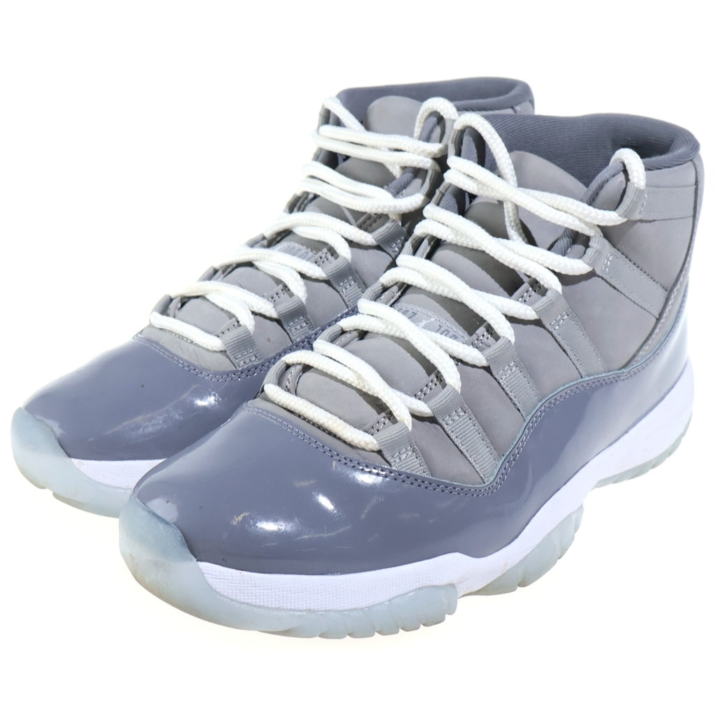 NIKE(ナイキ) AIR JORDAN 11 RETRO COOL GREY エアジョーダン11 レトロ クールグレー ハイカットスニーカー グレー US9.5/27.5cm CT8012‐005