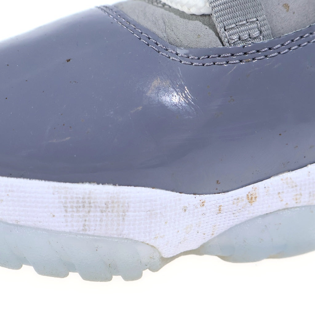NIKE(ナイキ) AIR JORDAN 11 RETRO COOL GREY エアジョーダン11 レトロ クールグレー ハイカットスニーカー グレー US9.5/27.5cm CT8012‐005