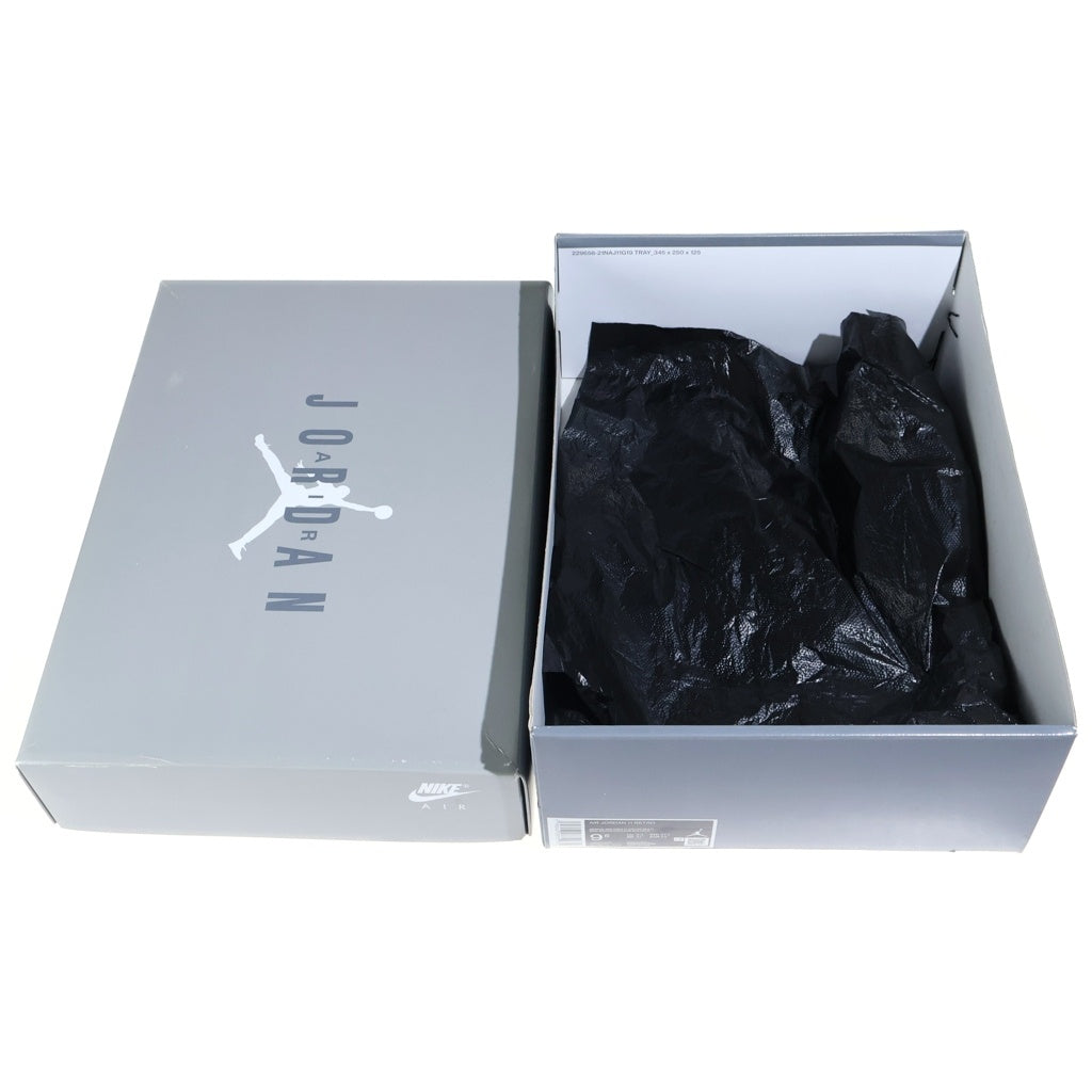 NIKE(ナイキ) AIR JORDAN 11 RETRO COOL GREY エアジョーダン11 レトロ クールグレー ハイカットスニーカー グレー US9.5/27.5cm CT8012‐005