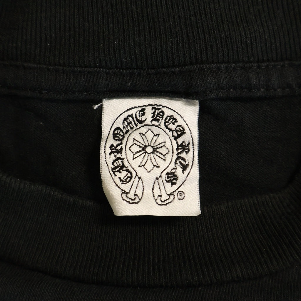 CHROME HEARTS(クロムハーツ) OLD オールド スター 総柄プリント 長袖Tシャツ カットソー ブラック