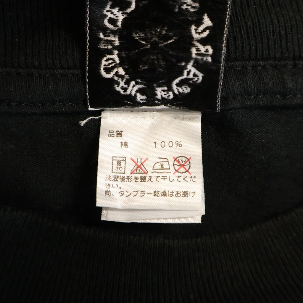CHROME HEARTS(クロムハーツ) OLD オールド スター 総柄プリント 長袖Tシャツ カットソー ブラック