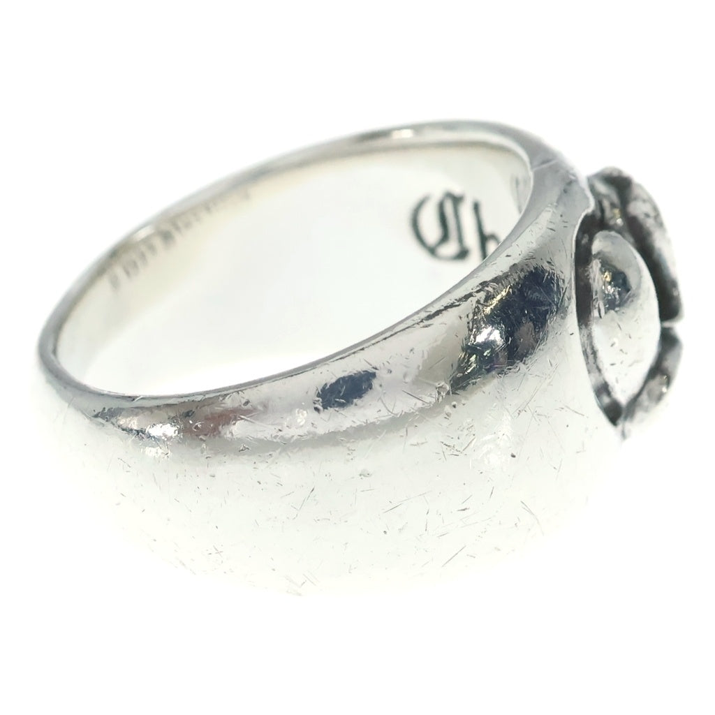 CHROME HEARTS(クロムハーツ) HEART IN BAND ハートインバンドリング シルバー