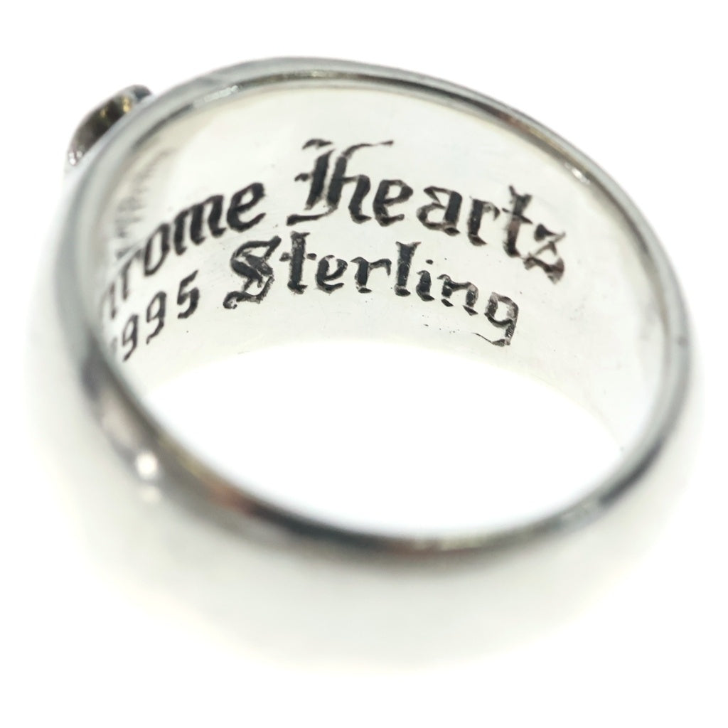 CHROME HEARTS(クロムハーツ) HEART IN BAND ハートインバンドリング シルバー