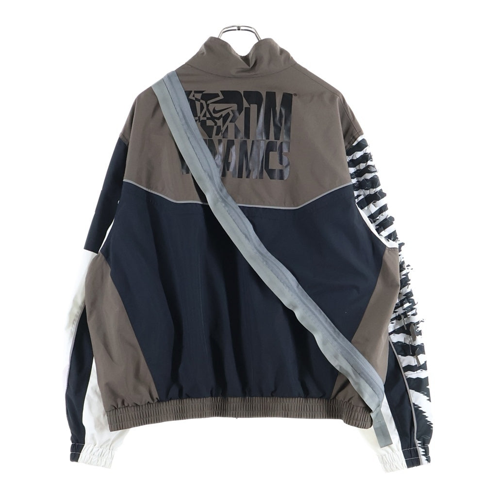 NIKE(ナイキ) 22SS ×ACRONYM WOVEN JACKET アクロニウム ダメージ加工 ジップアップ ナイロン ジャケット マルチ CZ4669-100