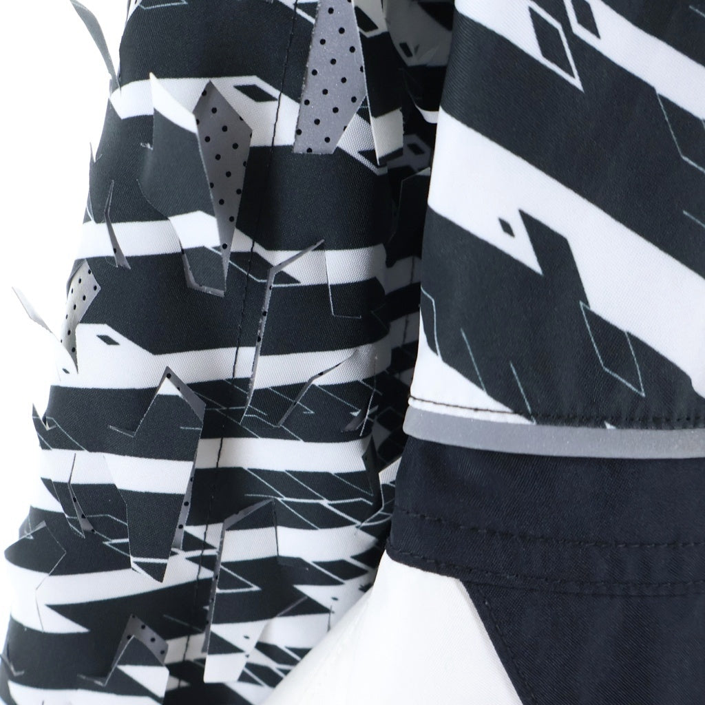 NIKE(ナイキ) 22SS ×ACRONYM WOVEN JACKET アクロニウム ダメージ加工 ジップアップ ナイロン ジャケット マルチ CZ4669-100
