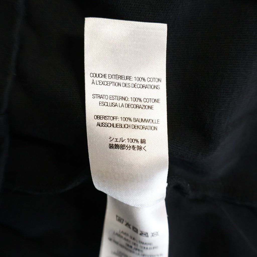 SUPREME(シュプリーム) 24SS Contact S/S Top ロゴエンブロイダリーデザイン コンタクト クルーネック 半袖Tシャツ カットソー ブラック