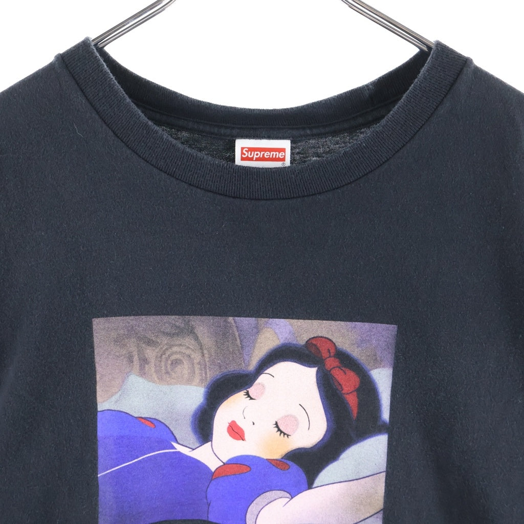 SUPREME(シュプリーム) 24AW Snow White Tee スノー ホワイト 白雪姫 クルーネック 半袖Tシャツ カットソー ブラック