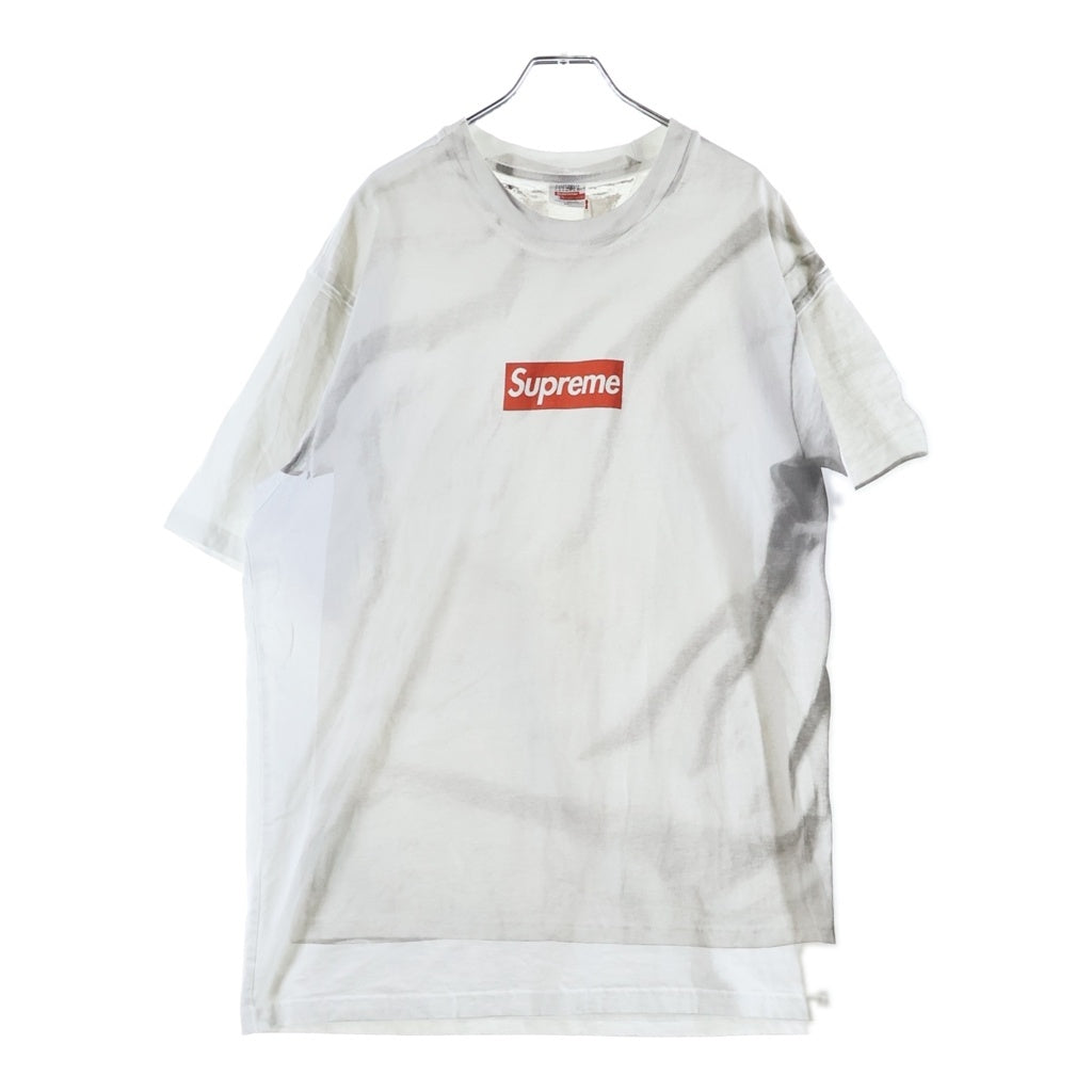 SUPREME(シュプリーム) 24SS ×MM6 Maison Margieria Box Logo Tee メゾンマルジェラ ボックス ロゴ クルーネック 半袖Tシャツ カットソー ホワイト SS24KN49