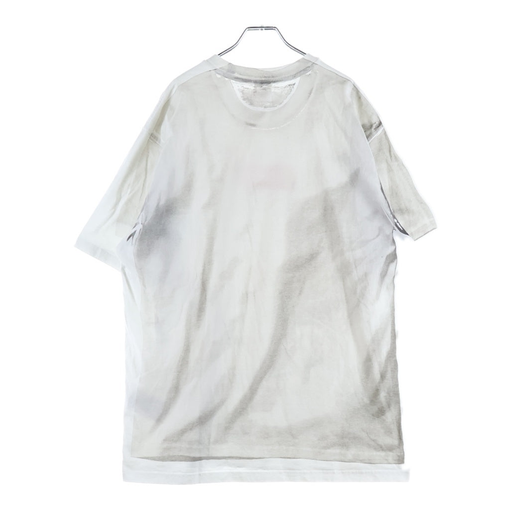SUPREME(シュプリーム) 24SS ×MM6 Maison Margieria Box Logo Tee メゾンマルジェラ ボックス ロゴ クルーネック 半袖Tシャツ カットソー ホワイト SS24KN49