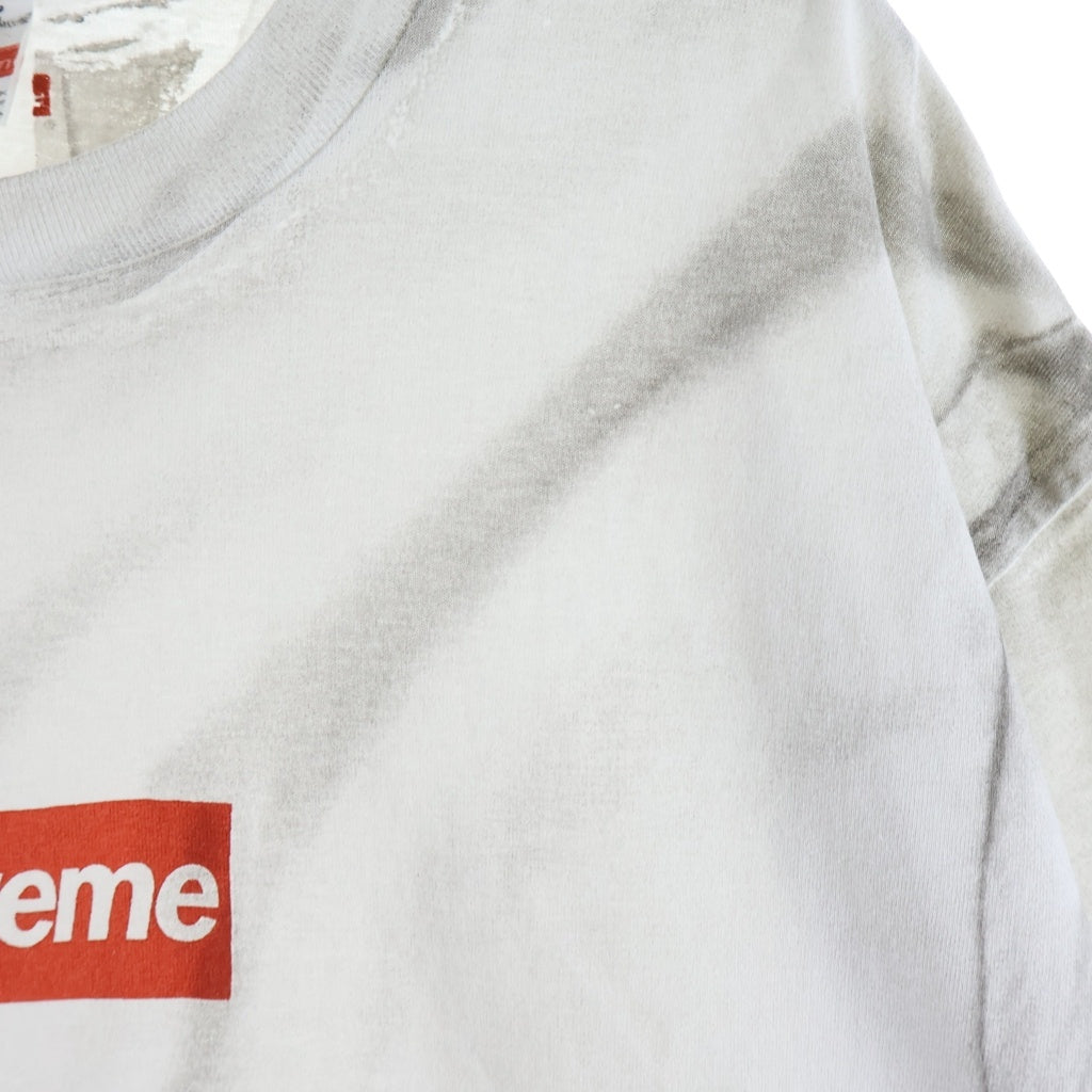 SUPREME(シュプリーム) 24SS ×MM6 Maison Margieria Box Logo Tee メゾンマルジェラ ボックス ロゴ クルーネック 半袖Tシャツ カットソー ホワイト SS24KN49