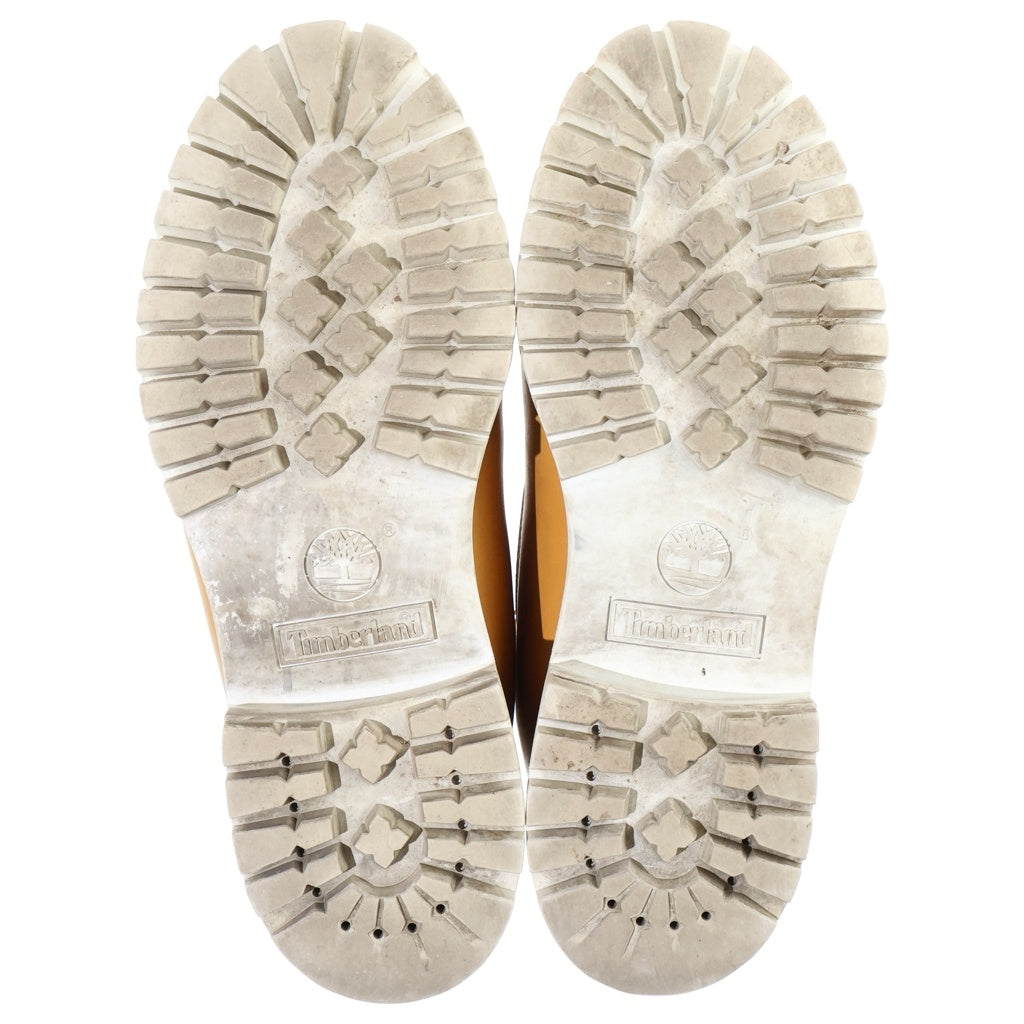 Timberland(ティンバーランド) ×STUSSY ステューシー レースアップ サイドジップ トレッキング ブーツ イエロー 6237A