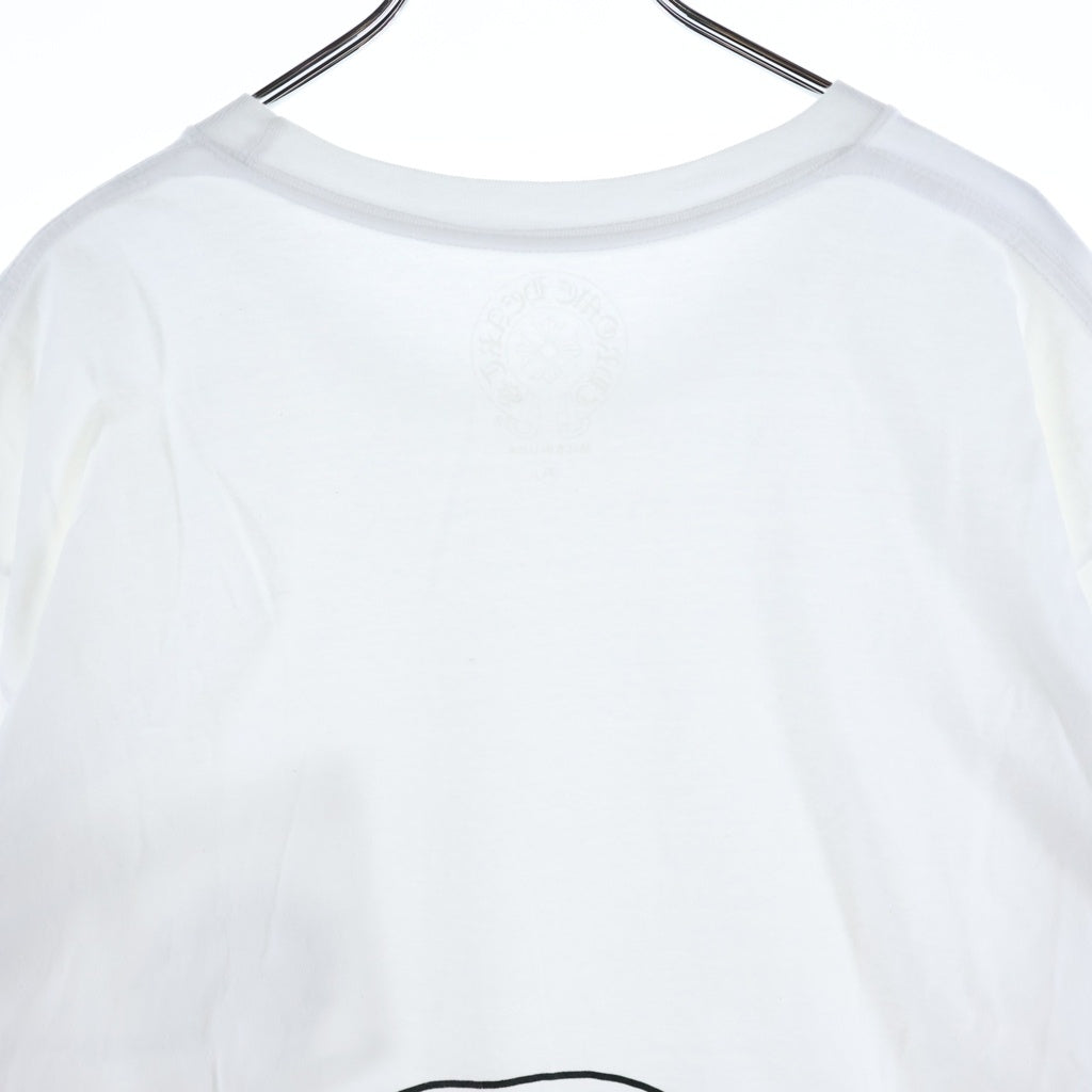 CHROME HEARTS(クロムハーツ) Honolulu Limited Horseshoe Tee ホノルル限定 ホースシュープリント クルーネック 半袖Tシャツ カットソー ホワイト