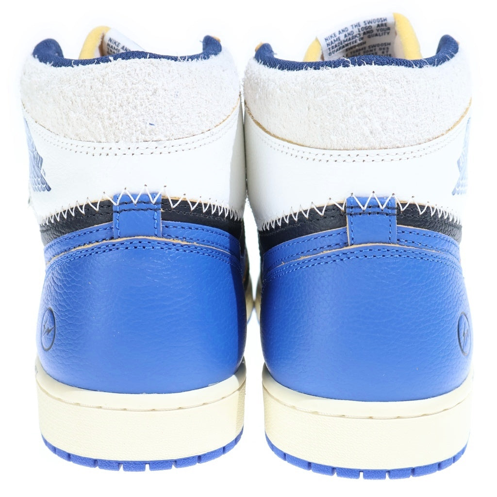 NIKE(ナイキ) ×fragment design ×UNION AIR JORDAN 1 High OG SPORT ROYAL フラグメントデザイン ユニオン エアジョーダン1 スポーツロイヤル ハイカットスニーカー US12/30cm IO7847-001