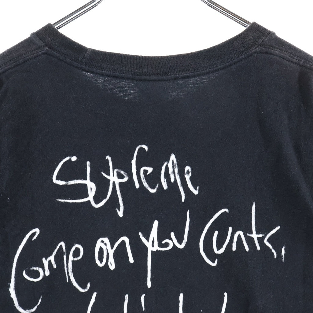 SUPREME(シュプリーム) 25SS ×aphex twin Windowlicker Tee エイフェックス ツイン ウィンドウリッカー クルーネック半袖Tシャツ カットソー ブラック