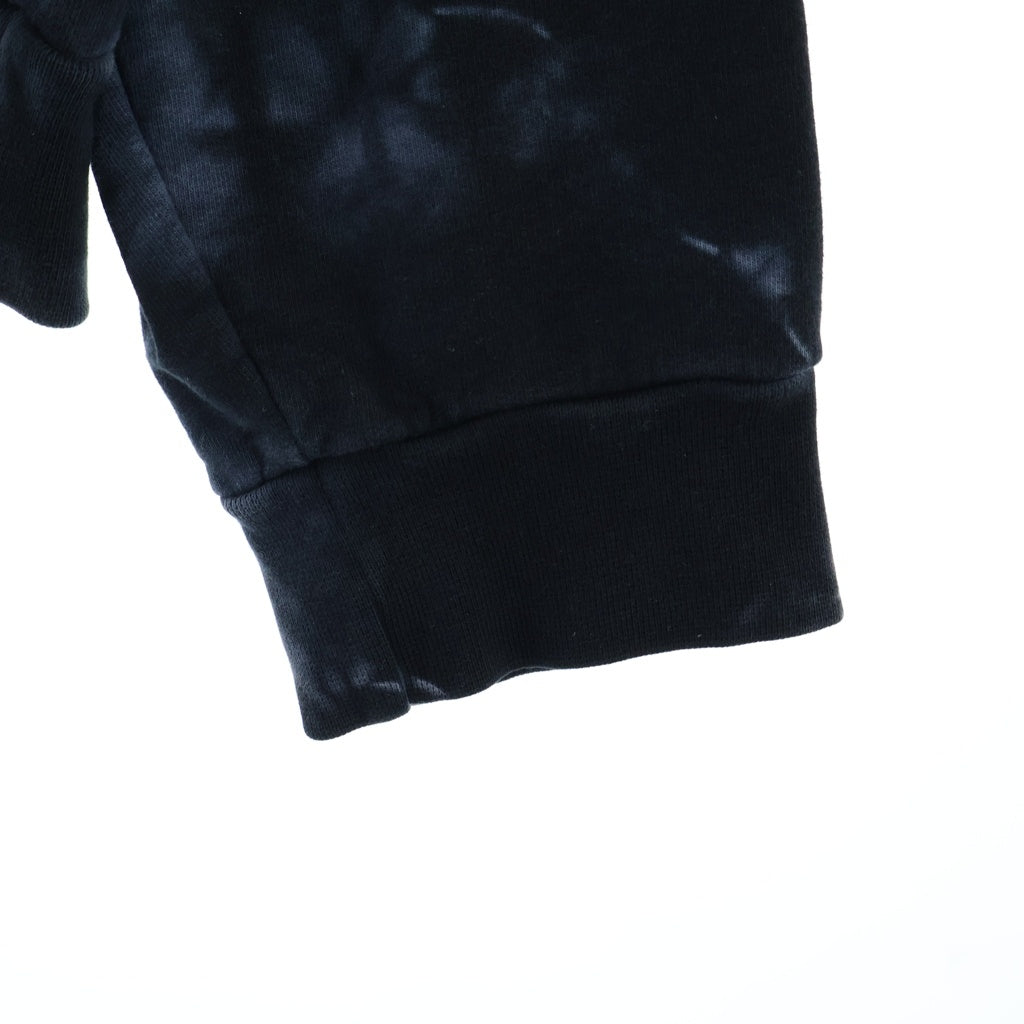 CHROME HEARTS(クロムハーツ) HORSESHOE HOODIE BLACK TIE DIE ホースシュープリント タイダイ スウェットプルオーバー パーカー ブラック