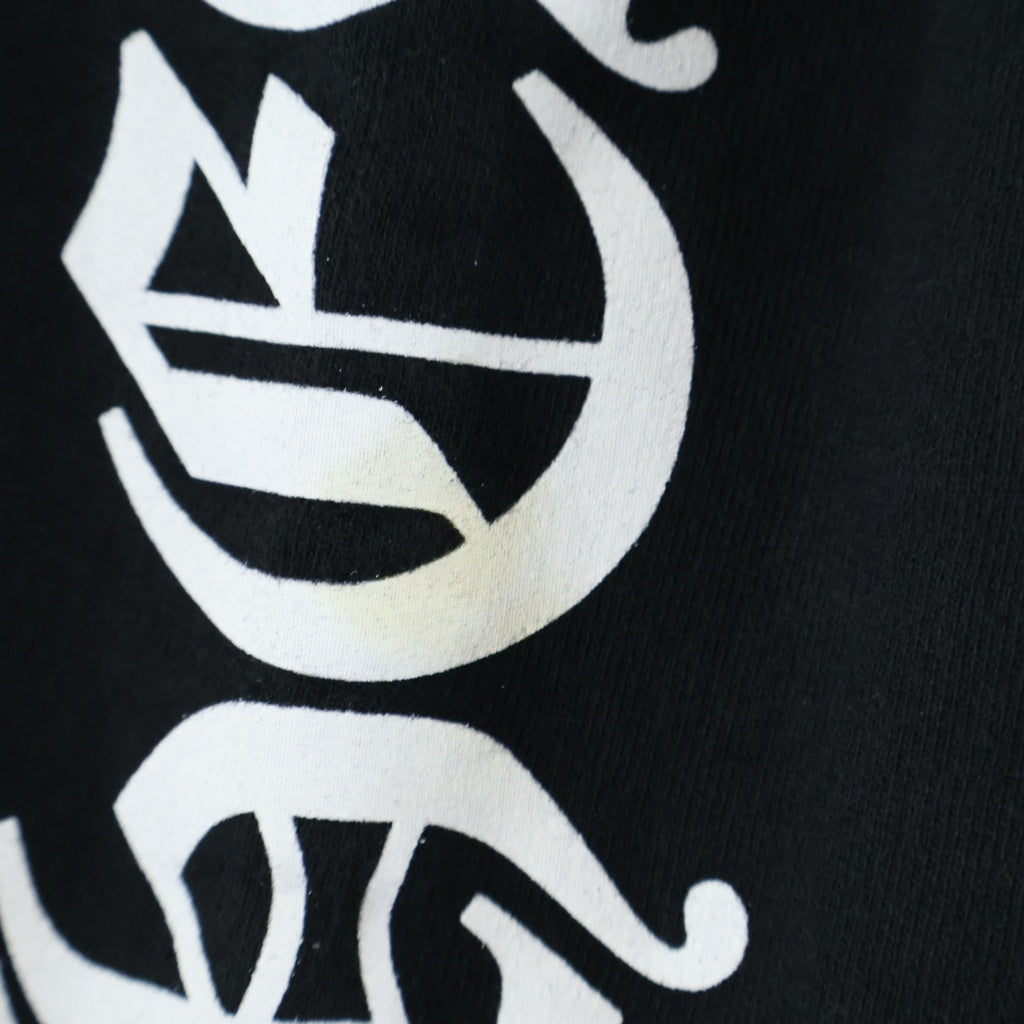 CHROME HEARTS(クロムハーツ) SWTSHRT PLVR ネックロゴクルーネックスウェット トレーナー ブラック