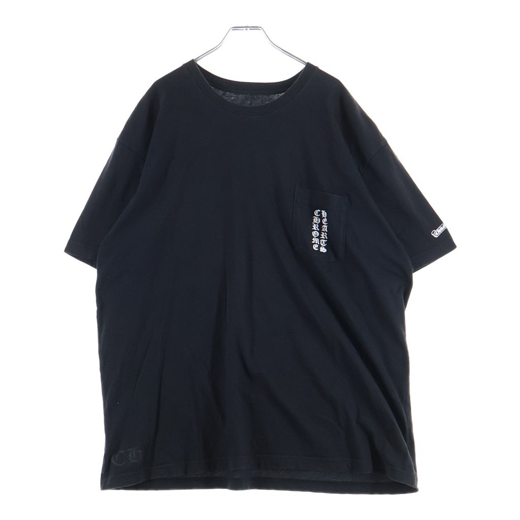 CHROME HEARTS(クロムハーツ) CH T-SHIRT LTD TOKYO 東京限定 スクロールプリント 半袖Tシャツ ブラック