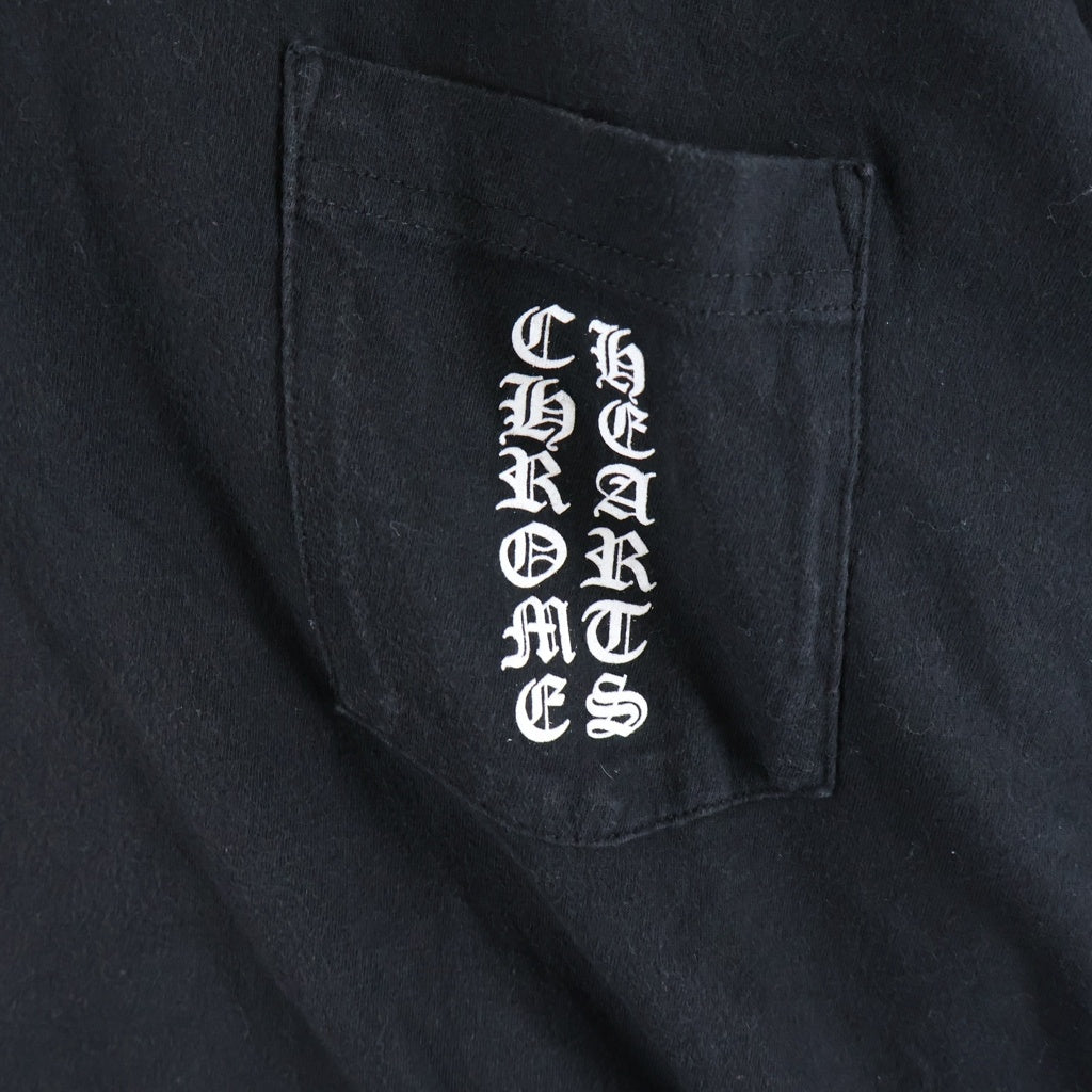 CHROME HEARTS(クロムハーツ) CH T-SHIRT LTD TOKYO 東京限定 スクロールプリント 半袖Tシャツ ブラック