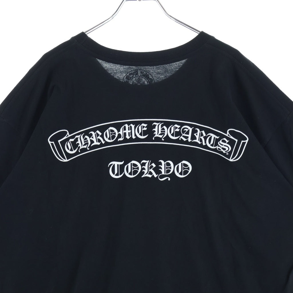 CHROME HEARTS(クロムハーツ) CH T-SHIRT LTD TOKYO 東京限定 スクロールプリント 半袖Tシャツ ブラック