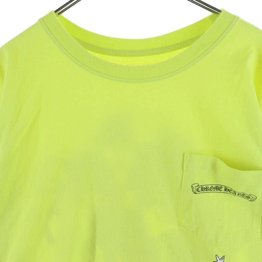 CHROME HEARTS(クロムハーツ) ×MATTY BOY PPO CHAIN GAME L/S T-SHIRT マッティボーイ チェーンゲーム 長袖Tシャツ ロンT イエロー
