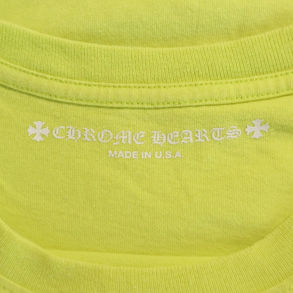 CHROME HEARTS(クロムハーツ) ×MATTY BOY PPO CHAIN GAME L/S T-SHIRT マッティボーイ チェーンゲーム 長袖Tシャツ ロンT イエロー