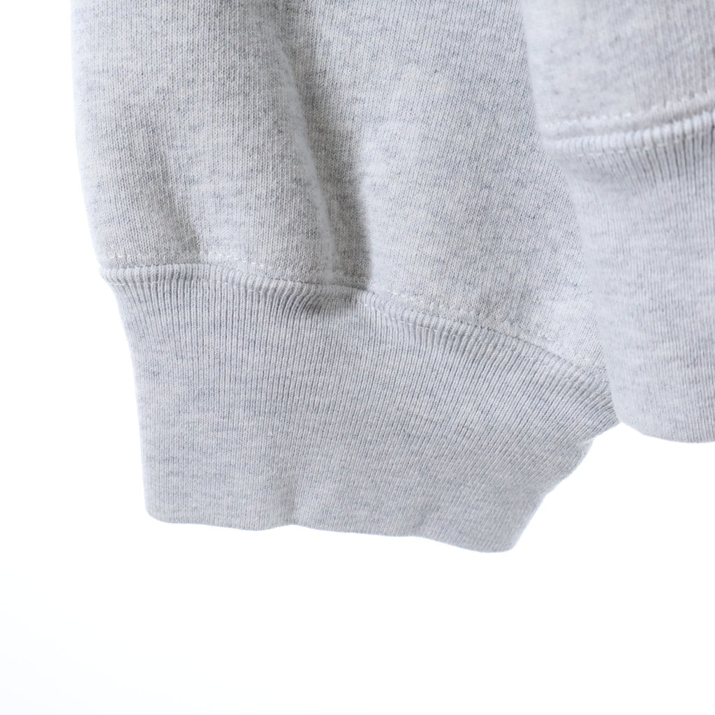 SUPREME(シュプリーム) 25AW Faux Fur Zip Up Hooded Sweatshirt フェイクファー ロゴ刺繍 ジップアップパーカー グレー