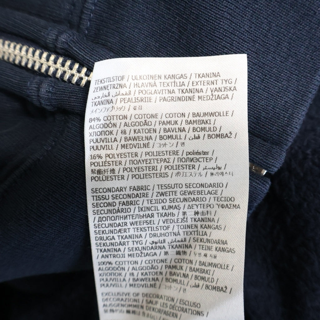 SUPREME(シュプリーム) 26SS ×MM6 Box Logo Zip Up Hooded Sweatshirt ボックスロゴジップアップフーデッドスウェットシャツ パーカー ネイビー