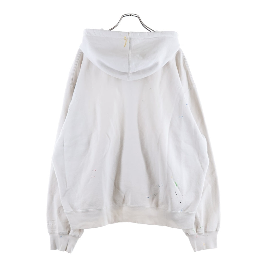 SUPREME(シュプリーム) 26SS ×MM6 Box Logo Zip Up Hooded Sweatshirt ボックスロゴジップアップフーデッドスウェットシャツ パーカー ホワイト