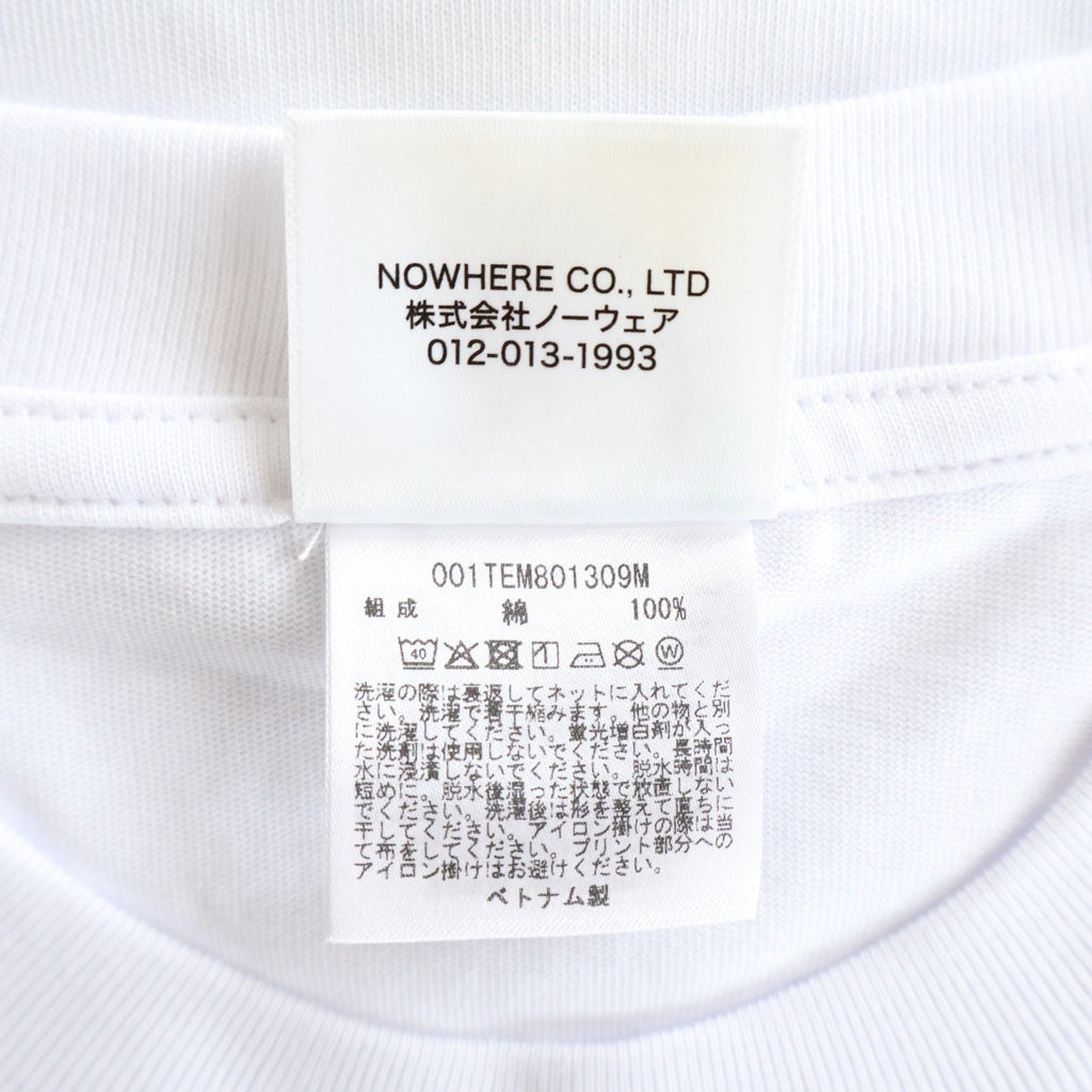 A BATHING APE(アベイシングエイプ) ABC CAMO BAPE LOGO RELAXED FIT TEE 半袖Tシャツ カットソー ホワイト 1M80110309