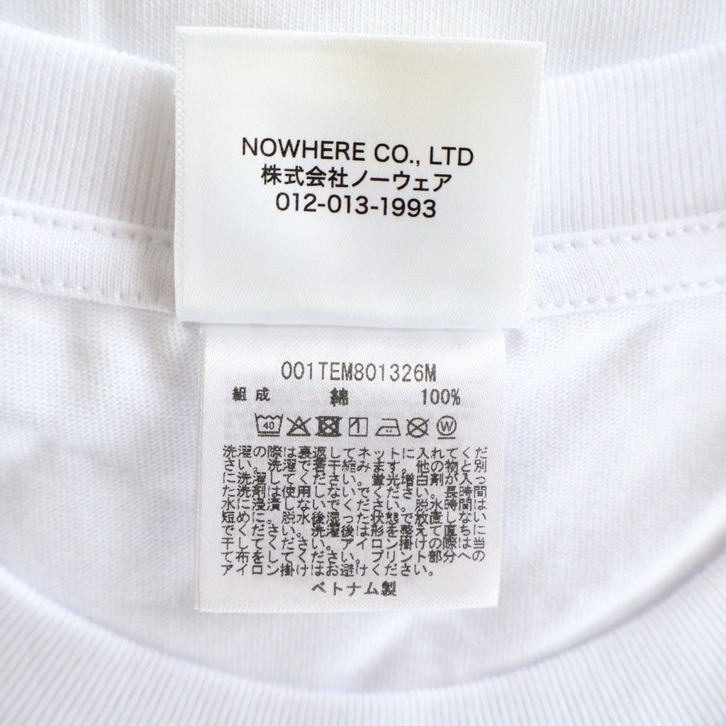 A BATHING APE(アベイシングエイプ) Colorful 3D Graphic College Tee グラフィック カレッジ ロゴプリント 半袖Tシャツ カットソー ホワイト 0ZXTEM326101R