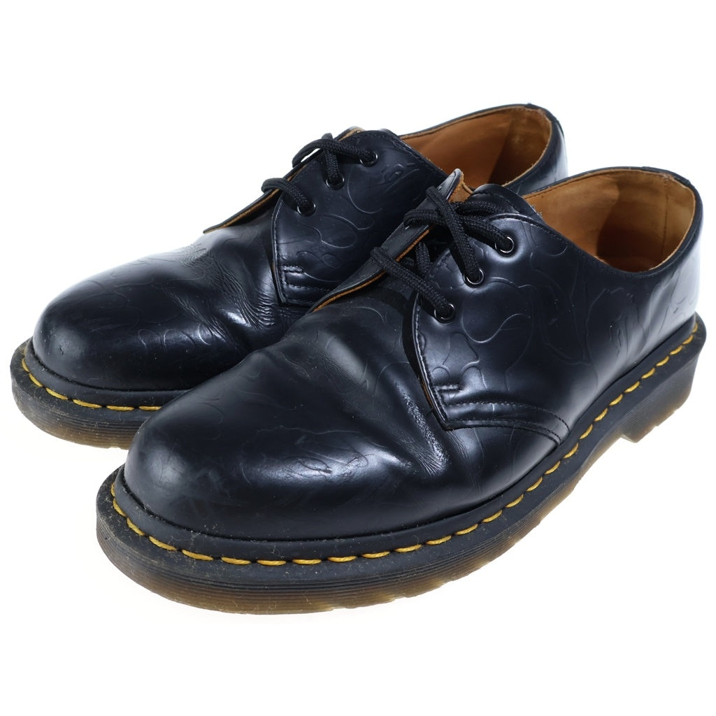 Dr.Martens(ドクターマーチン) ×A BATHING APE 1461 3EYE SHOES レザー ローカット ドレスアップシューズ ブラック US9/27cm 23569001