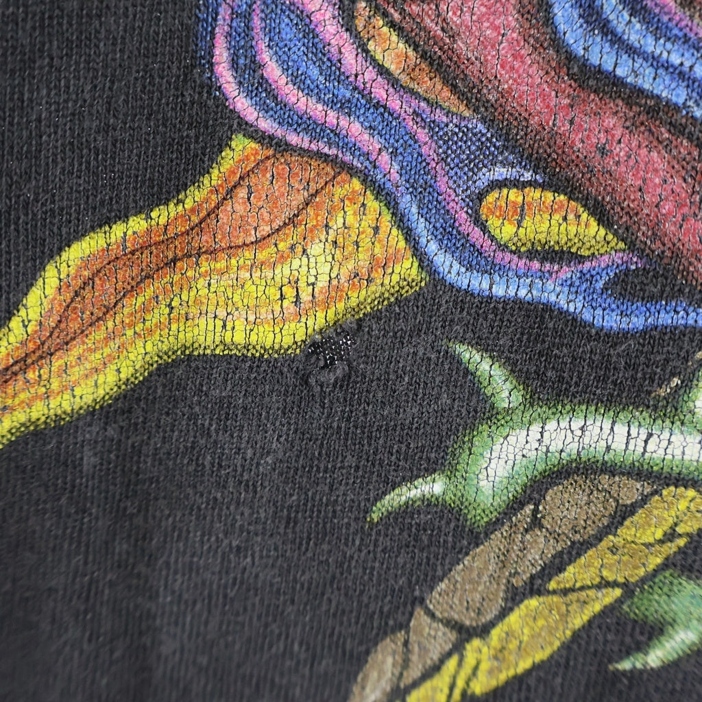 VINTAGE(ヴィンテージ) 90S VINTAGE BON JOVI KEEP THE FAITH ヴィンテージ ボン・ジョヴィ プリント 半袖Tシャツ カットソー ブラック
