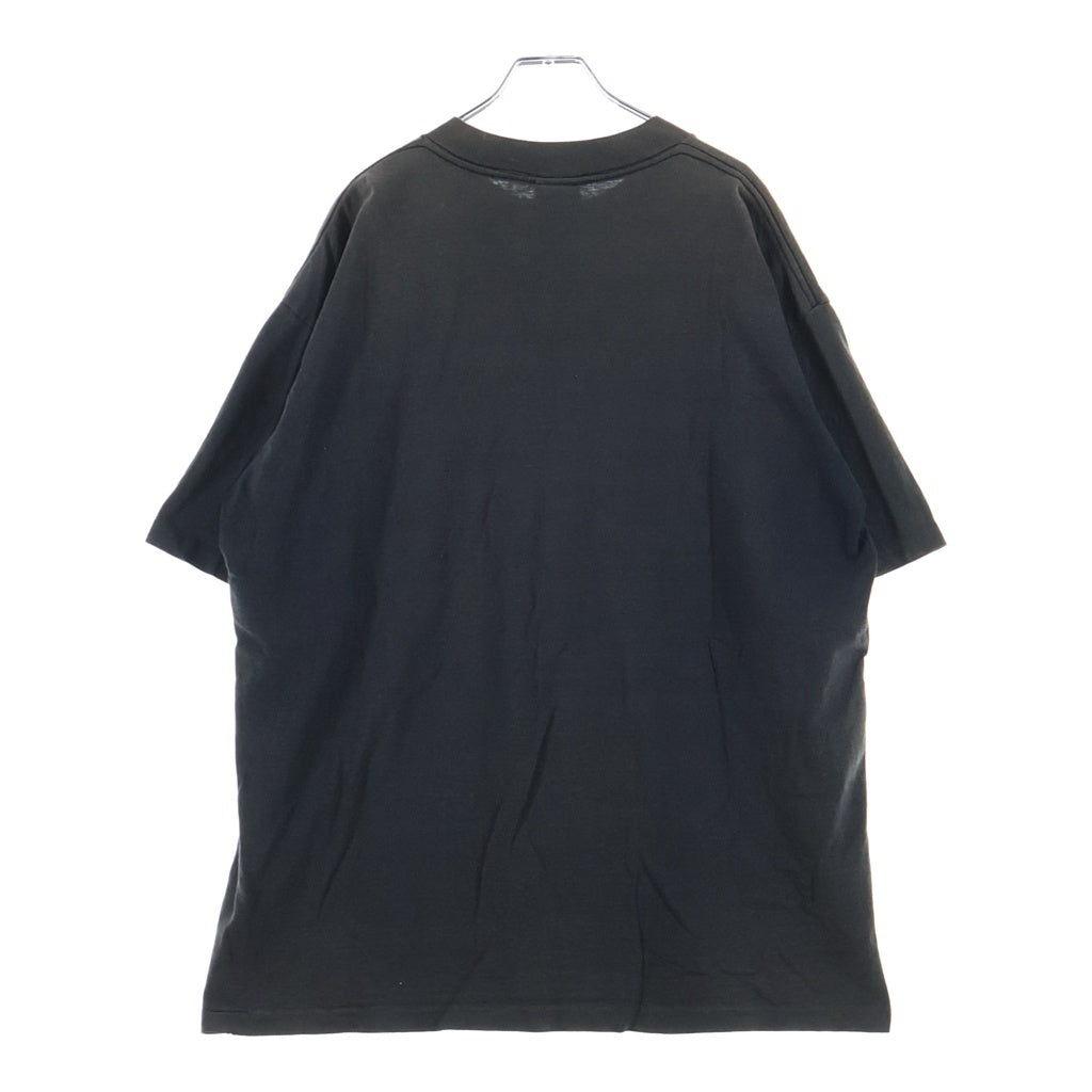 VINTAGE(ヴィンテージ) 90S VINTAGE KISS FORK HEAD TOUR ヴィンテージ キス プリント 半袖Tシャツ カットソー ブラック