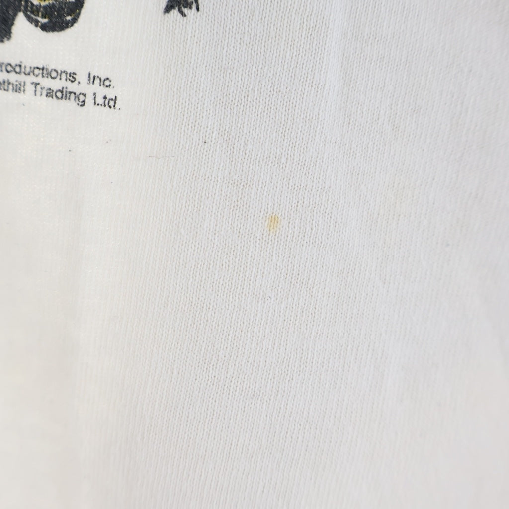 VINTAGE(ヴィンテージ) 00S WU-TANG CLAN BEE ウータンクラン ビー プリント 半袖Tシャツ カットソー ホワイト