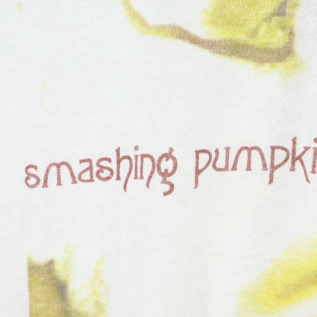 VINTAGE(ヴィンテージ) 90S THE SMASHING PUMPKINS SIAMESE DREAM スマッシングパンプキンズ プリント 半袖Tシャツ カットソー ホワイト
